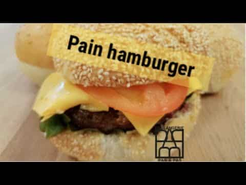 pain hamburger- boulangerie pas à pas
