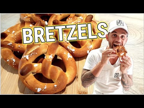 Bretzels traditionnels- boulangerie pas à pas