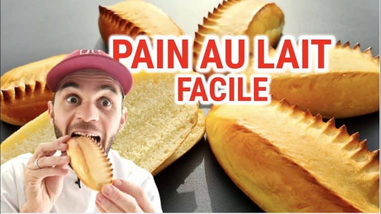 Pain au lait facile boulangerie pas à pas