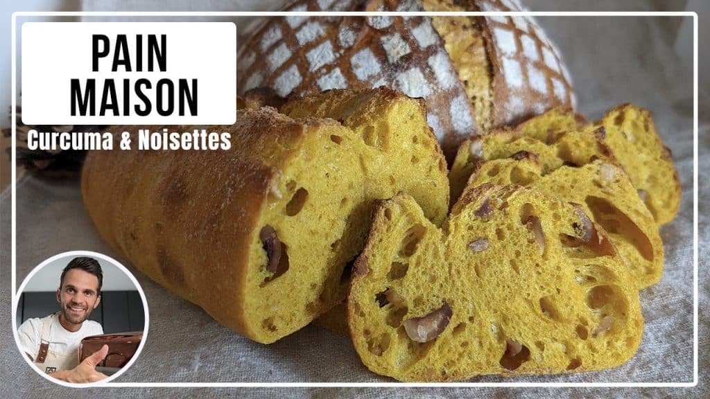 pain curcuma noisettes