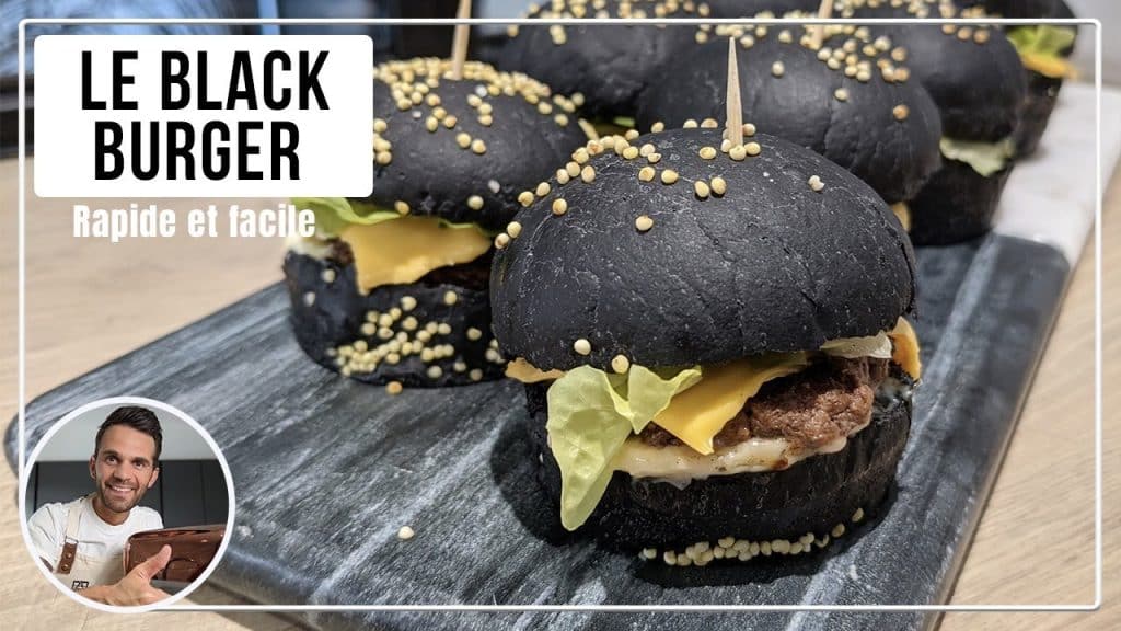 black burger