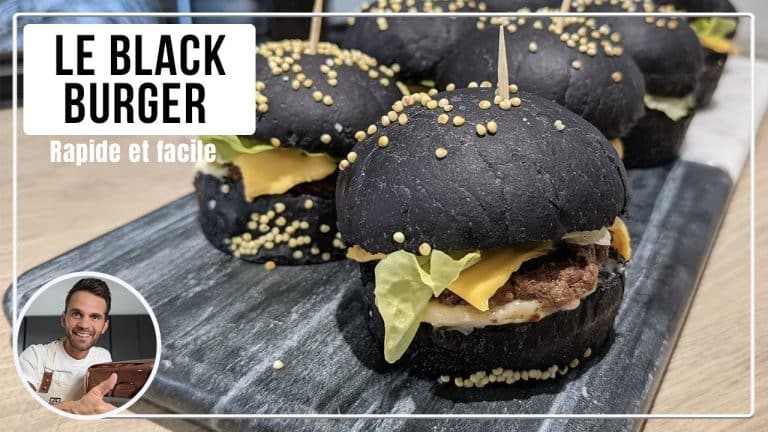 black burger