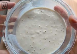 levain -pain au levain sans pétrissage