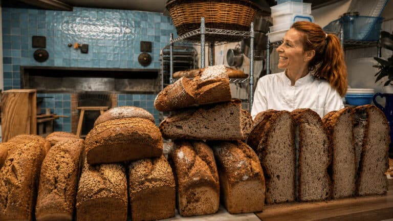 boulangerie au levain et au four à bois